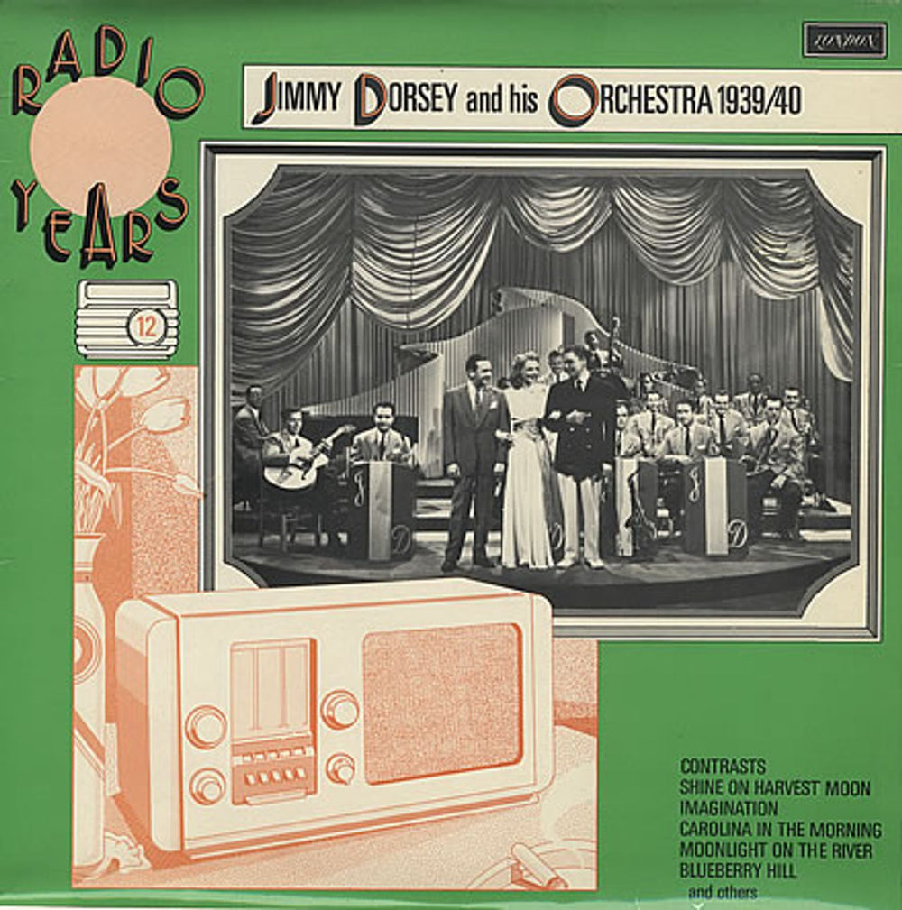 Jimmy Dorsey Jimmy Dorsey And His Orchestra 1939/40 UK vinyl LP album (LP record) HMP5042