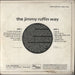 Jimmy Ruffin The Jimmy Ruffin Way UK vinyl LP album (LP record)