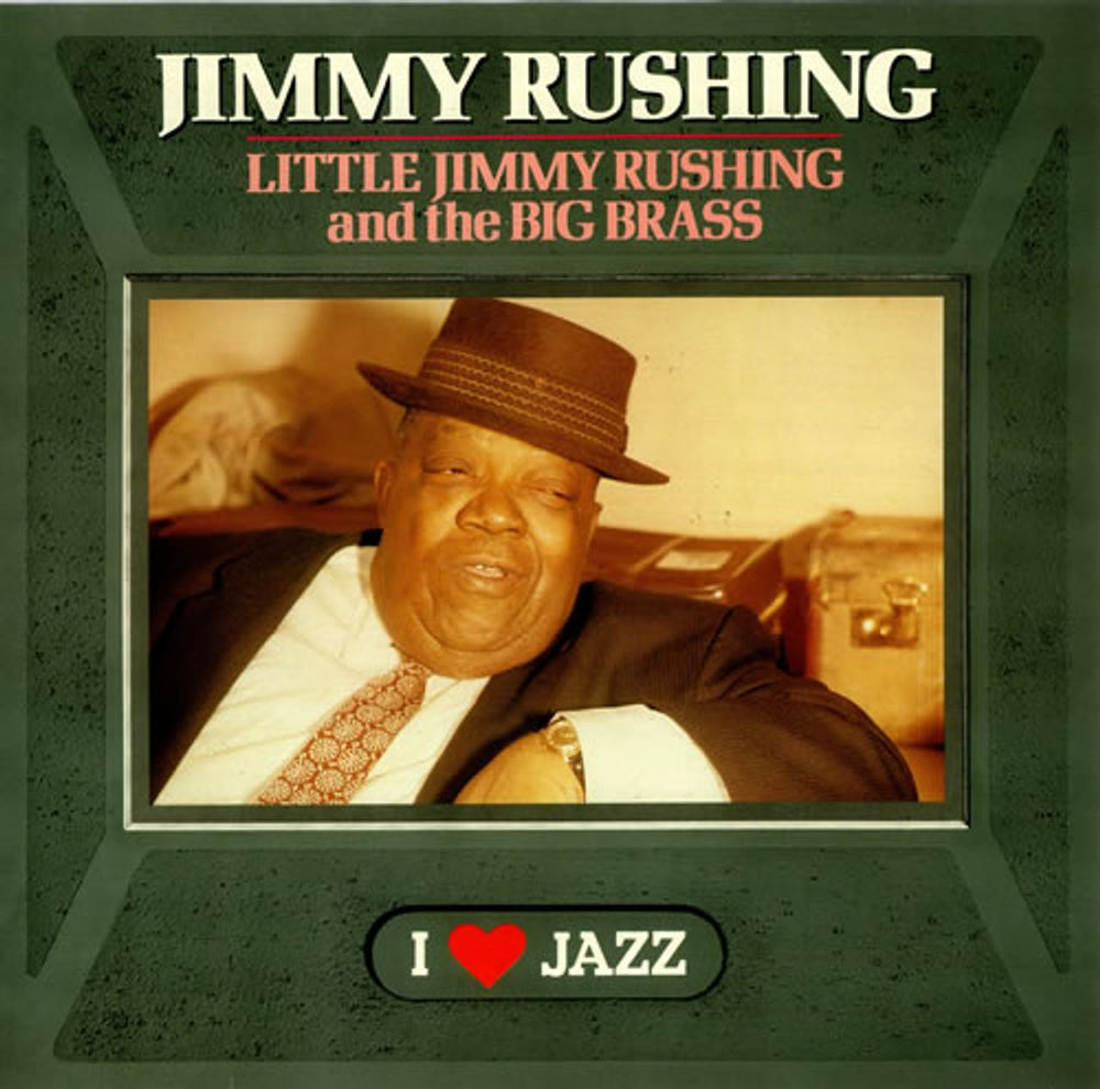 Jimmy Rushing Little Jimmy Rushing And The Big Brass Dutch vinyl LP album (LP record) CBS21132