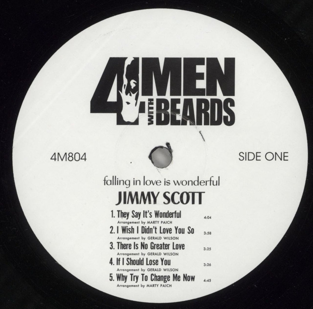 Jimmy Scott Falling In Love Is Wonderful Japanese vinyl LP album (LP record) JSCLPFA868037