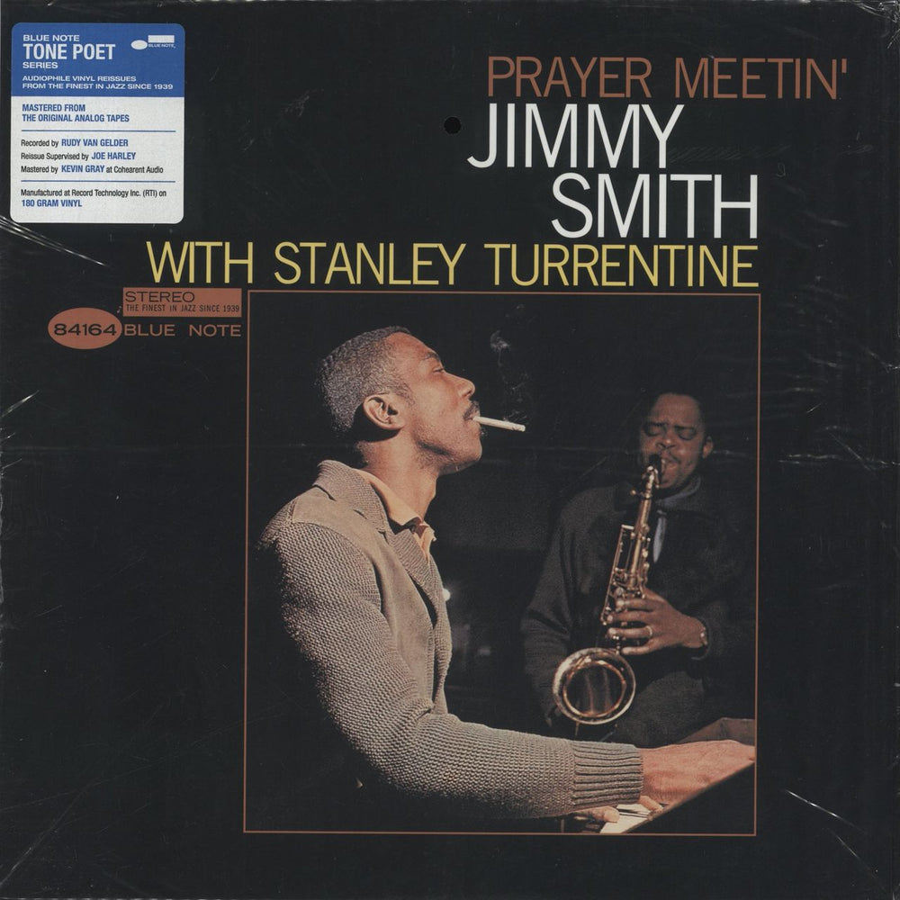 Jimmy Smith (Jazz Organ) Prayer Meetin' - 180gm - Tone Poet Series US vinyl LP album (LP record) ST-84164