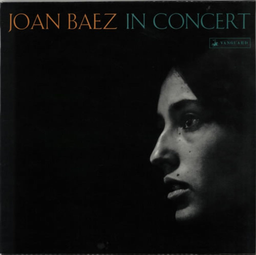 Joan Baez In Concert UK vinyl LP album (LP record) SVRL19016