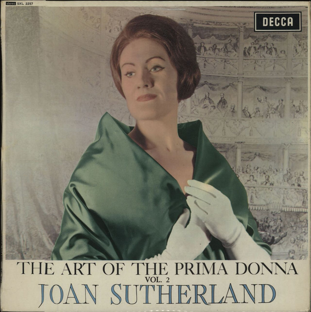 Joan Sutherland The Art Of The Prima Donna Volume 2 - 1st UK vinyl LP album (LP record) SXL2257