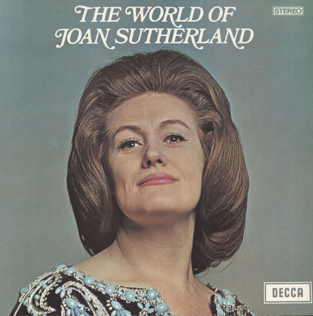 Joan Sutherland The World Of Joan Sutherland Australian vinyl LP album (LP record) SPA100