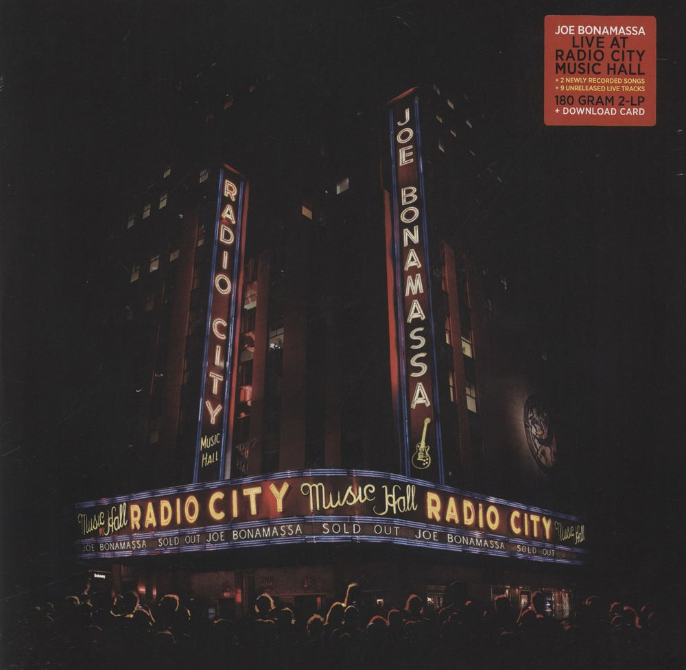 Joe Bonamassa Live At Radio City Music Hall - 180g - Sealed UK 2-LP vinyl record set (Double LP Album) PRD74711