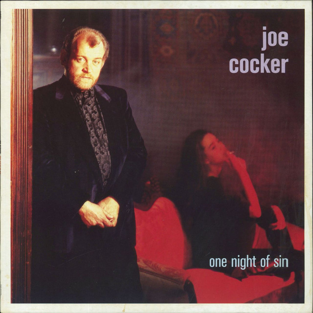 Joe Cocker One Night Of Sin Italian vinyl LP album (LP record) 647928281