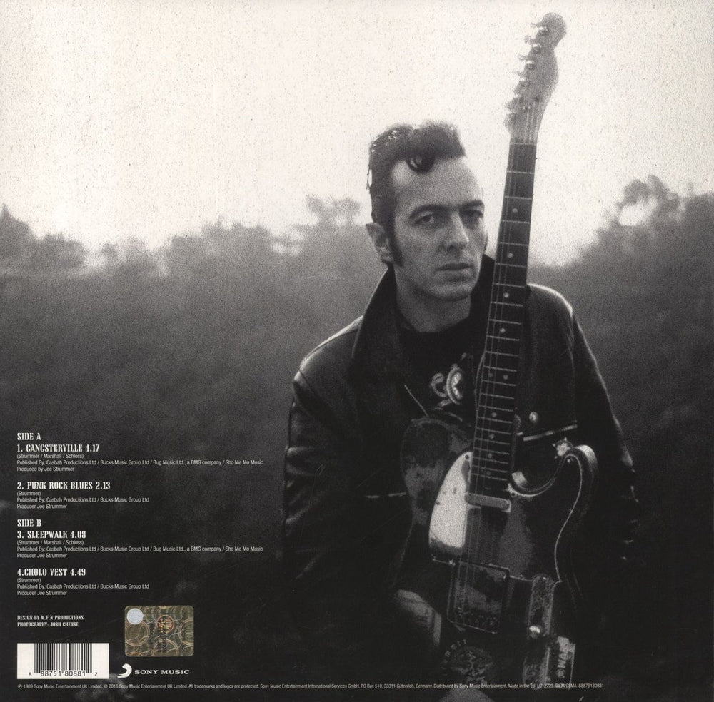 Joe Strummer Gangsterville - RSD16 UK 12" vinyl single (12 inch record / Maxi-single) 888751808812