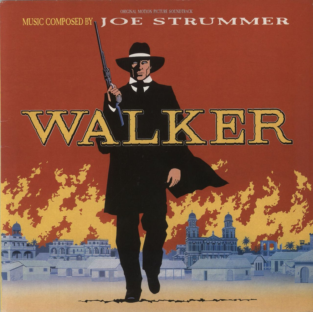 Joe Strummer Walker - EX UK vinyl LP album (LP record) V2497
