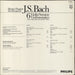Johann Sebastian Bach 6 Violin Sonatas UK 2-LP vinyl record set (Double LP Album)