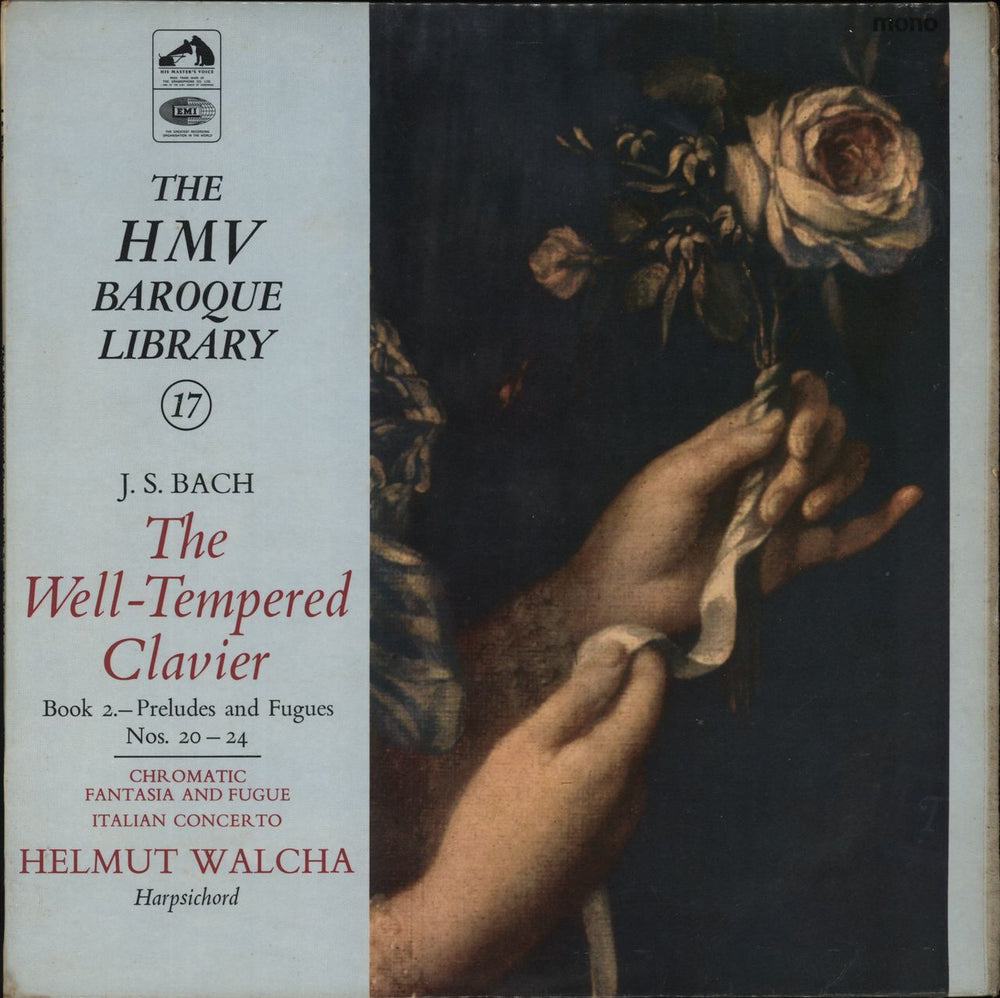 Johann Sebastian Bach Bach: The Well Tempered Clavier, Book 2, Preludes And Fugues Nos. 20-24. Italian Concerto. Chromatic UK vinyl LP album (LP record) HQM1067
