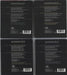 Johann Sebastian Bach Cantatas - Bundle of 4 CDs Italian 4-CD album set