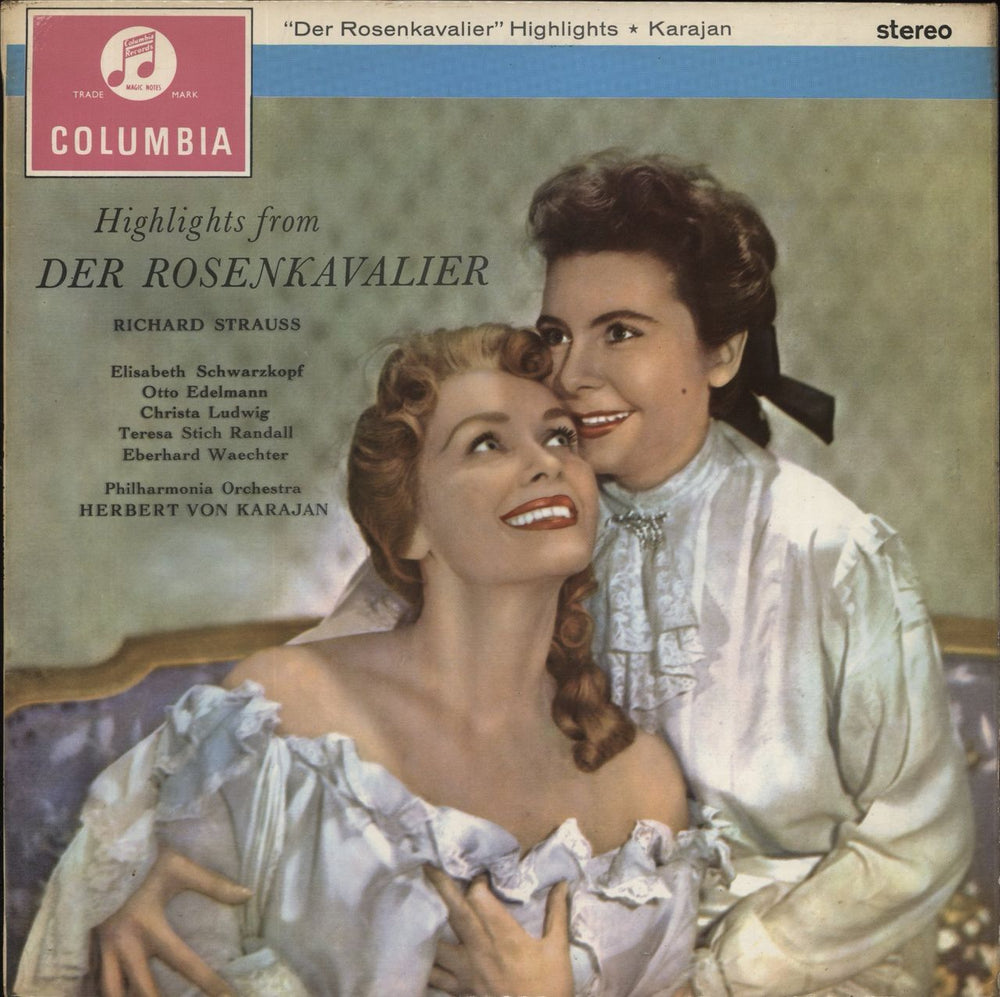 Johann Strauss II (1825-1899) Strauss: Der Rosenkavalier Highlights UK vinyl LP album (LP record) SAX2423