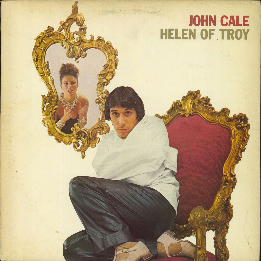 John Cale Helen Of Troy - 1st - VG UK vinyl LP album (LP record) ILPS9350