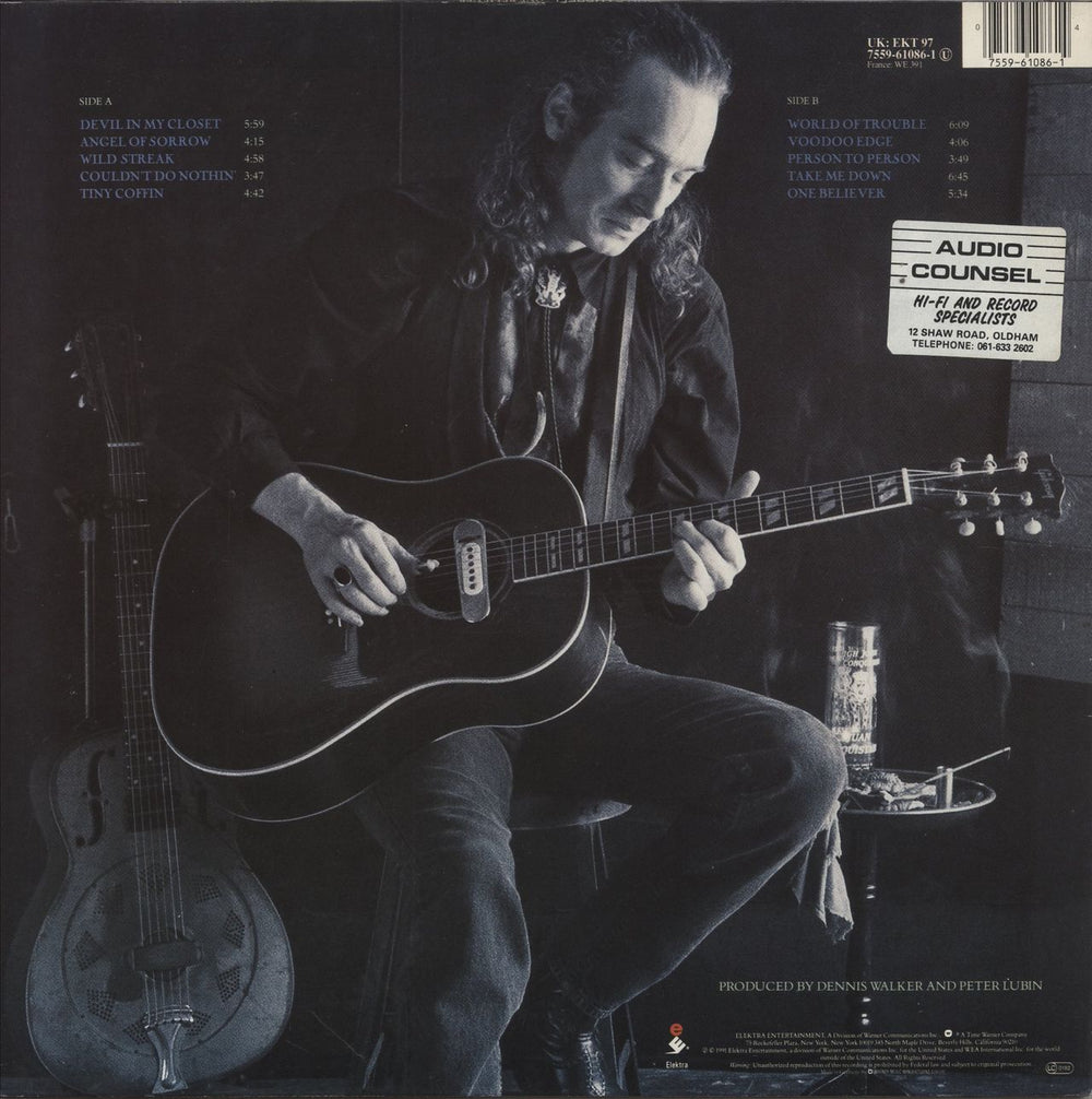 John Campbell One Believer German vinyl LP album (LP record) 075596108614