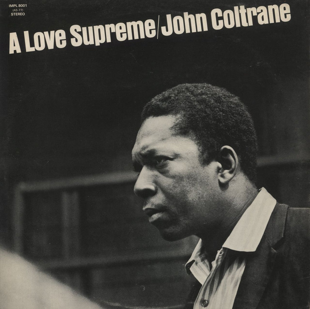 John Coltrane A Love Supreme - EX UK vinyl LP album (LP record)