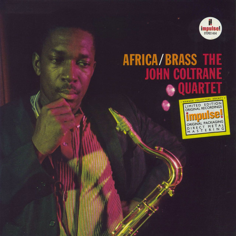 John Coltrane Africa / Brass German vinyl LP album (LP record) AS-6