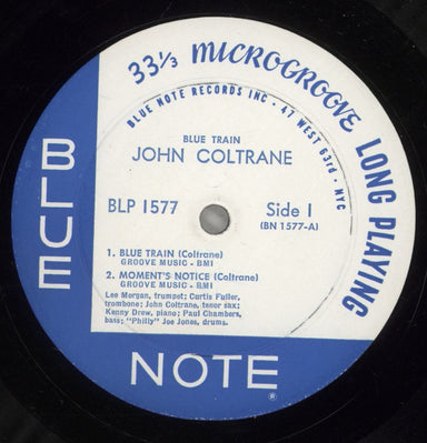 John Coltrane Blue Train - West 63rd - G US vinyl LP album (LP record) JCOLPBL880922