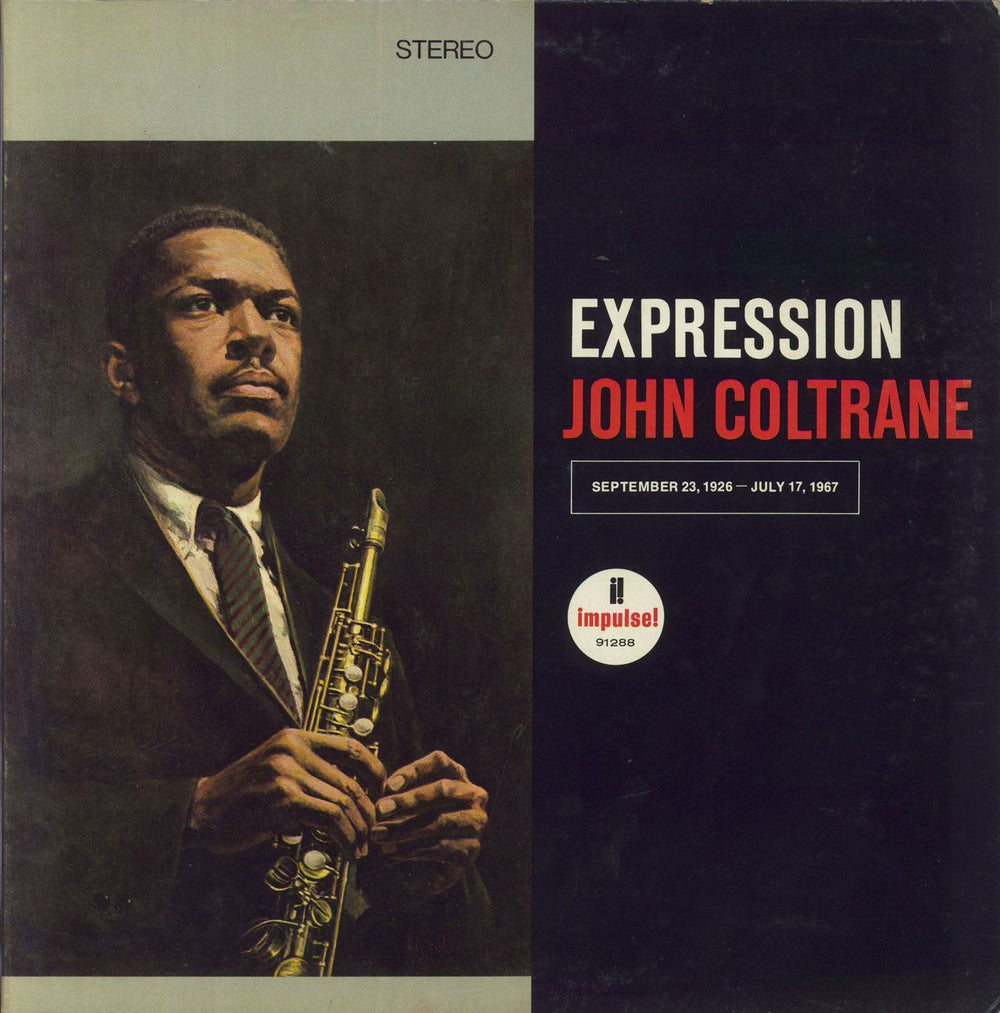 John Coltrane Expression US vinyl LP album (LP record) SMAS-91288