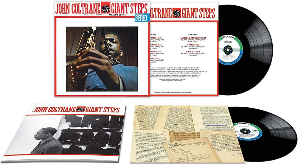 John Coltrane Giant Steps - 60th Anniversary Edition - 180gm - Sealed UK 2-LP vinyl record set (Double LP Album) JCO2LGI752762