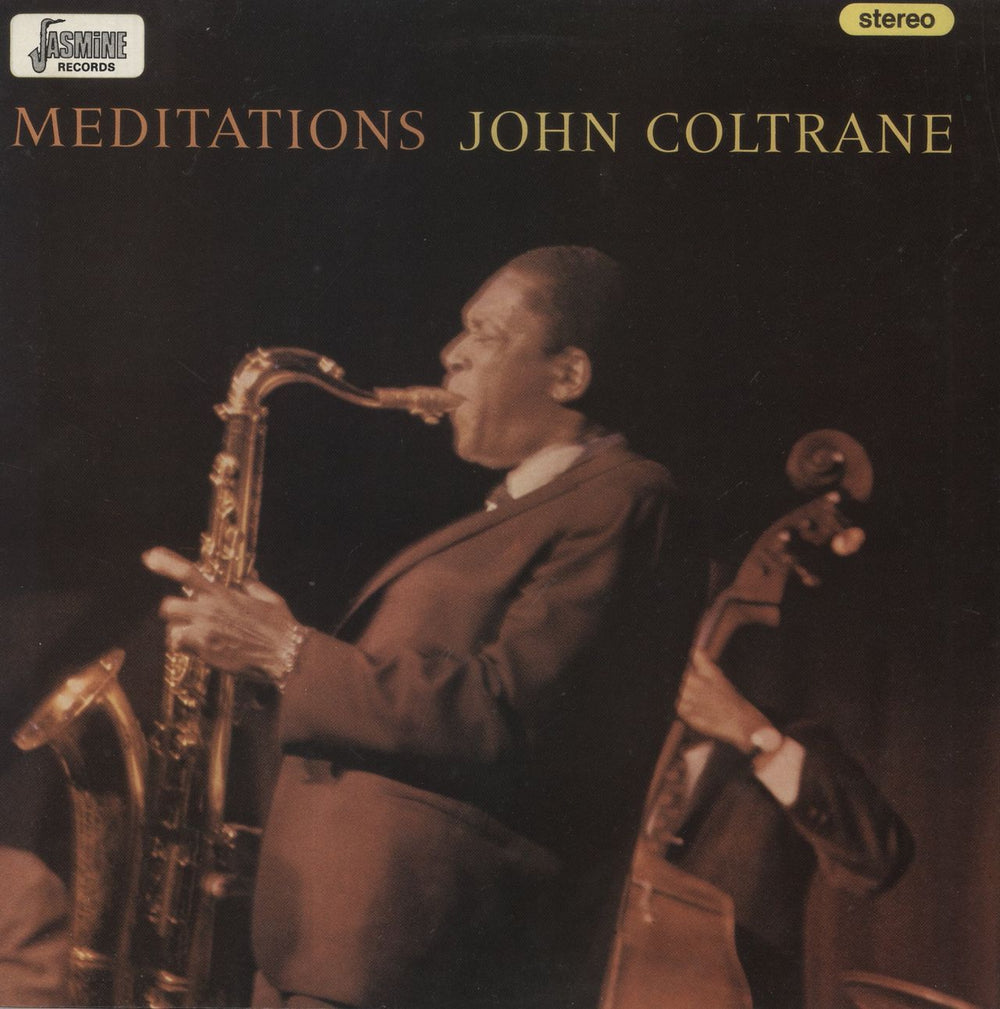 John Coltrane Meditations UK vinyl LP album (LP record) JAS80