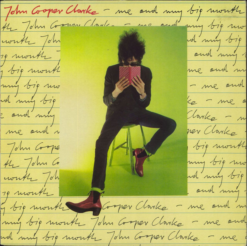 John Cooper Clarke Me And My Big Mouth UK vinyl LP album (LP record) EPC84979