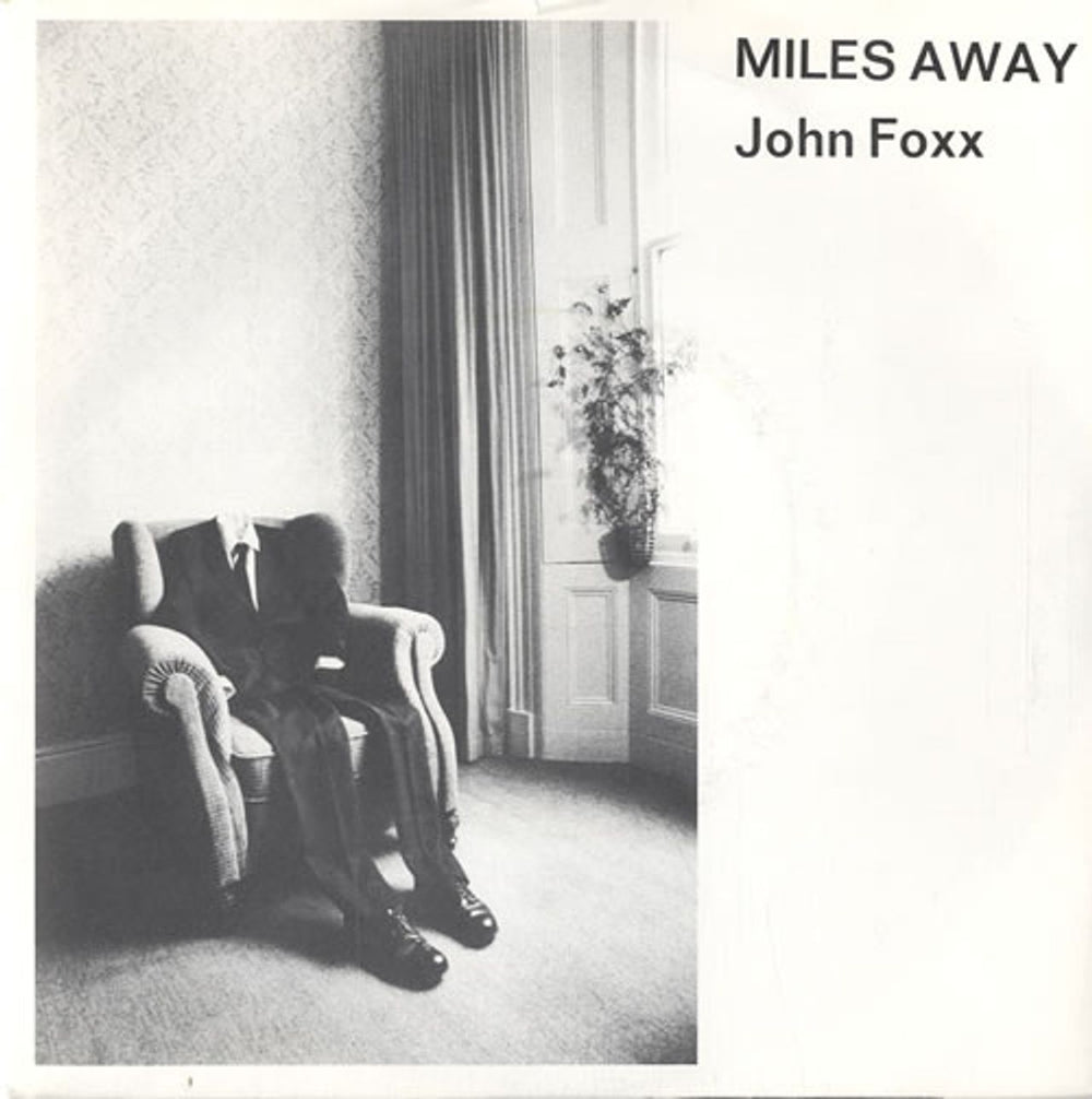 John Foxx Miles Away UK 7" vinyl single (7 inch record / 45) VS382