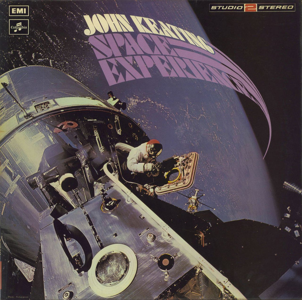 John Keating Space Experience UK vinyl LP album (LP record) TWO393