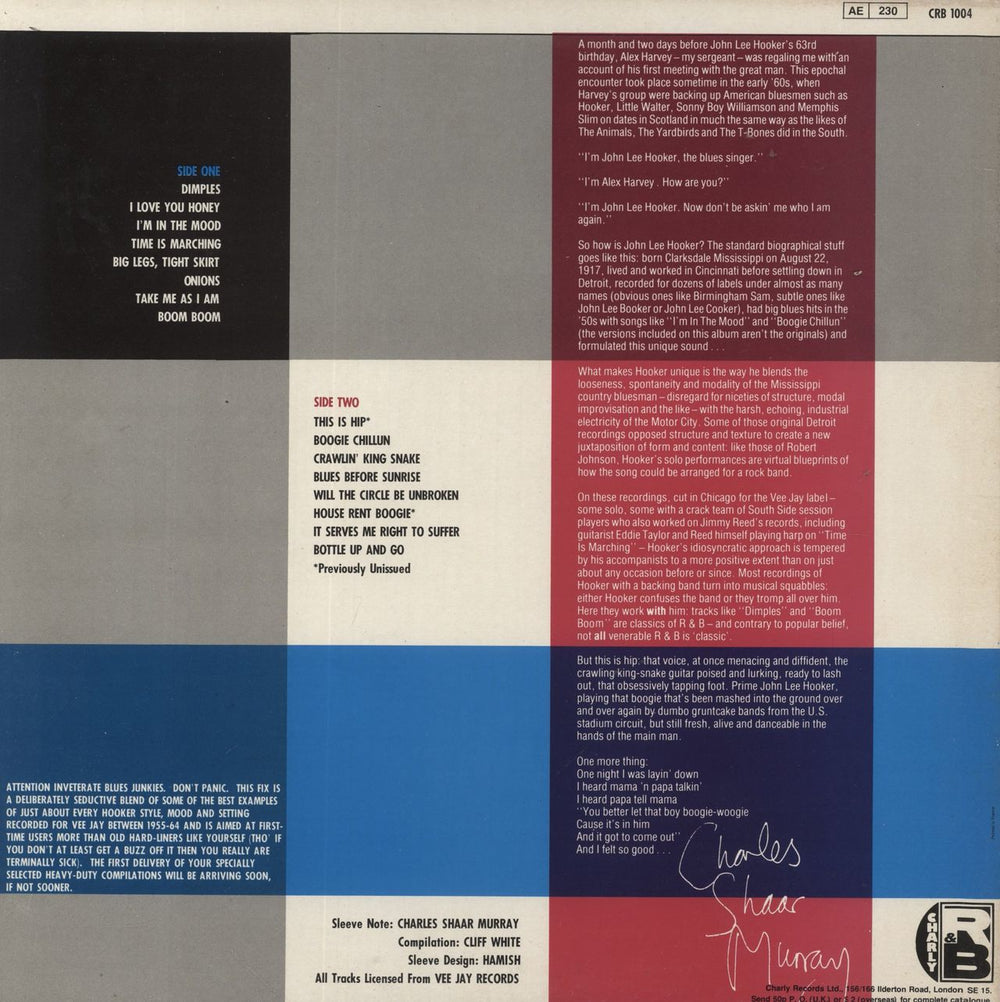 John Lee Hooker This Is Hip - EX UK vinyl LP album (LP record)