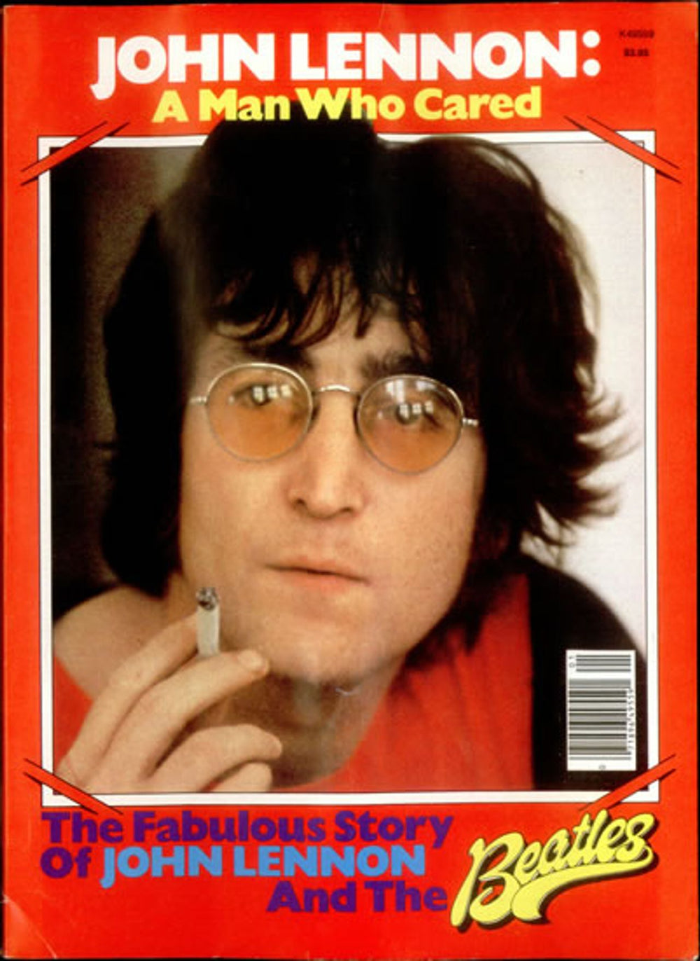 John Lennon A Man Who Cared US magazine K49559