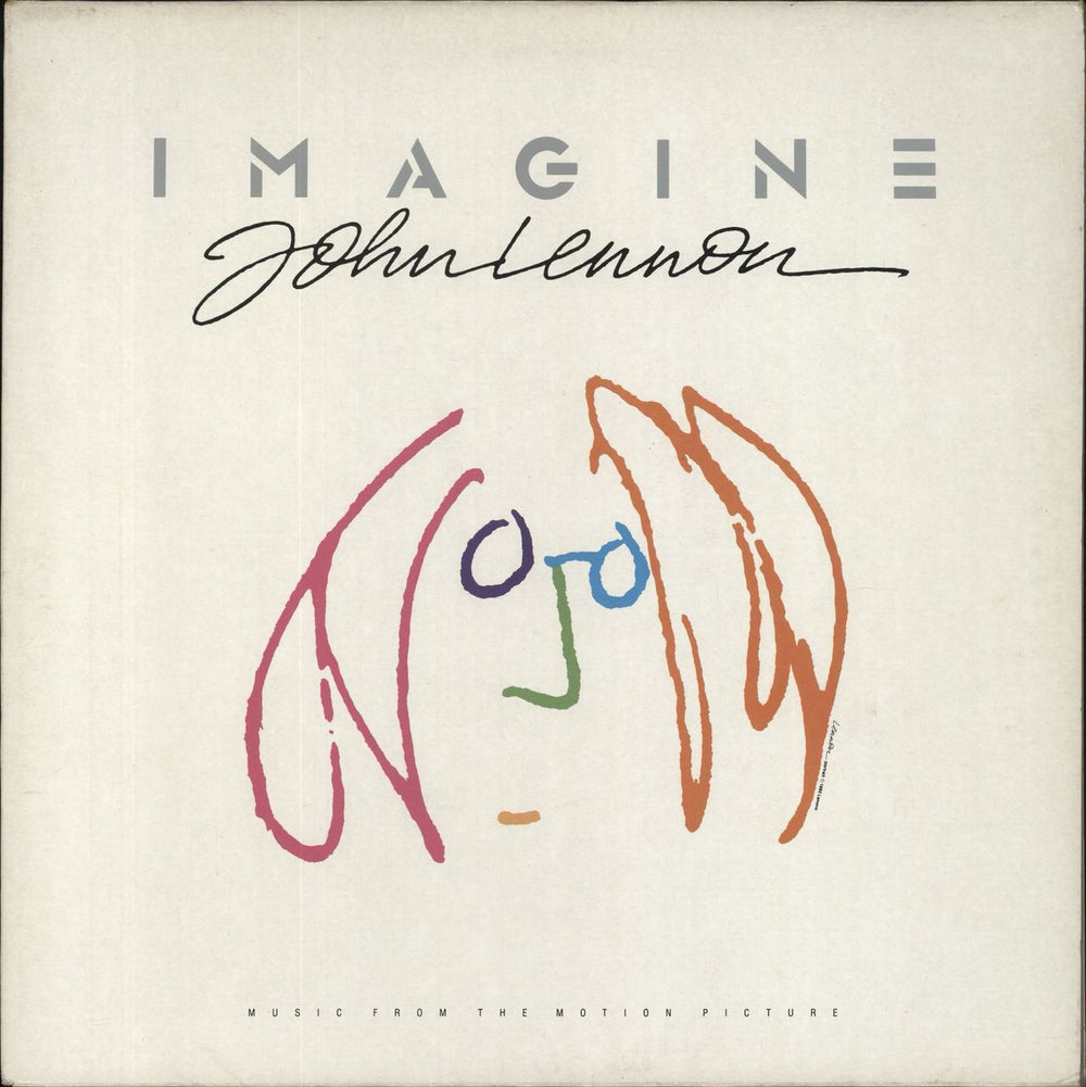 John Lennon Imagine: John Lennon - EX UK 2-LP vinyl record set (Double LP Album) PCSP722