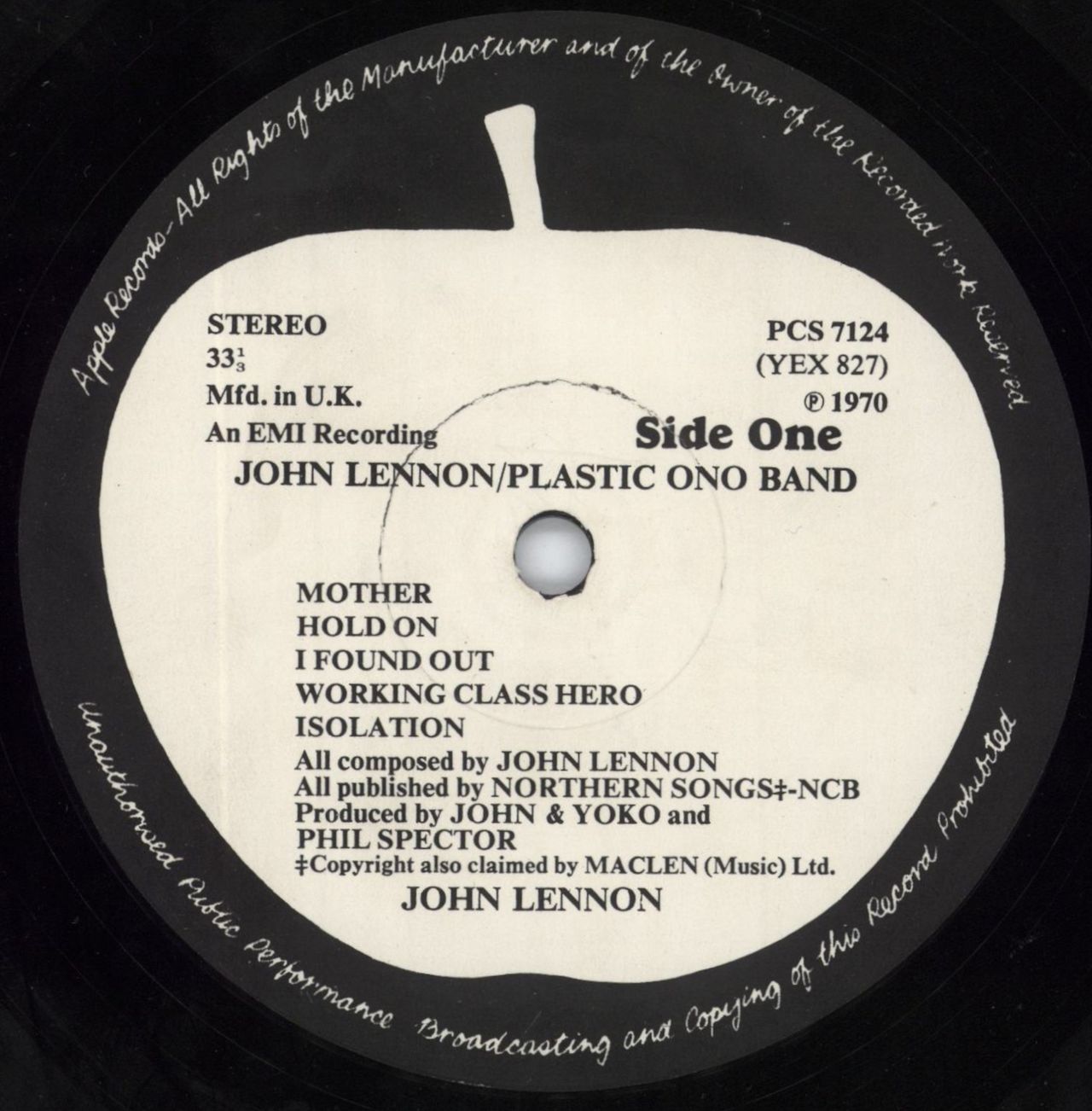 John Lennon Plastic Ono Band Imagine UK盤 John Lennon, Plastic Ono Band – Imagine – Vinyl (LP, Album