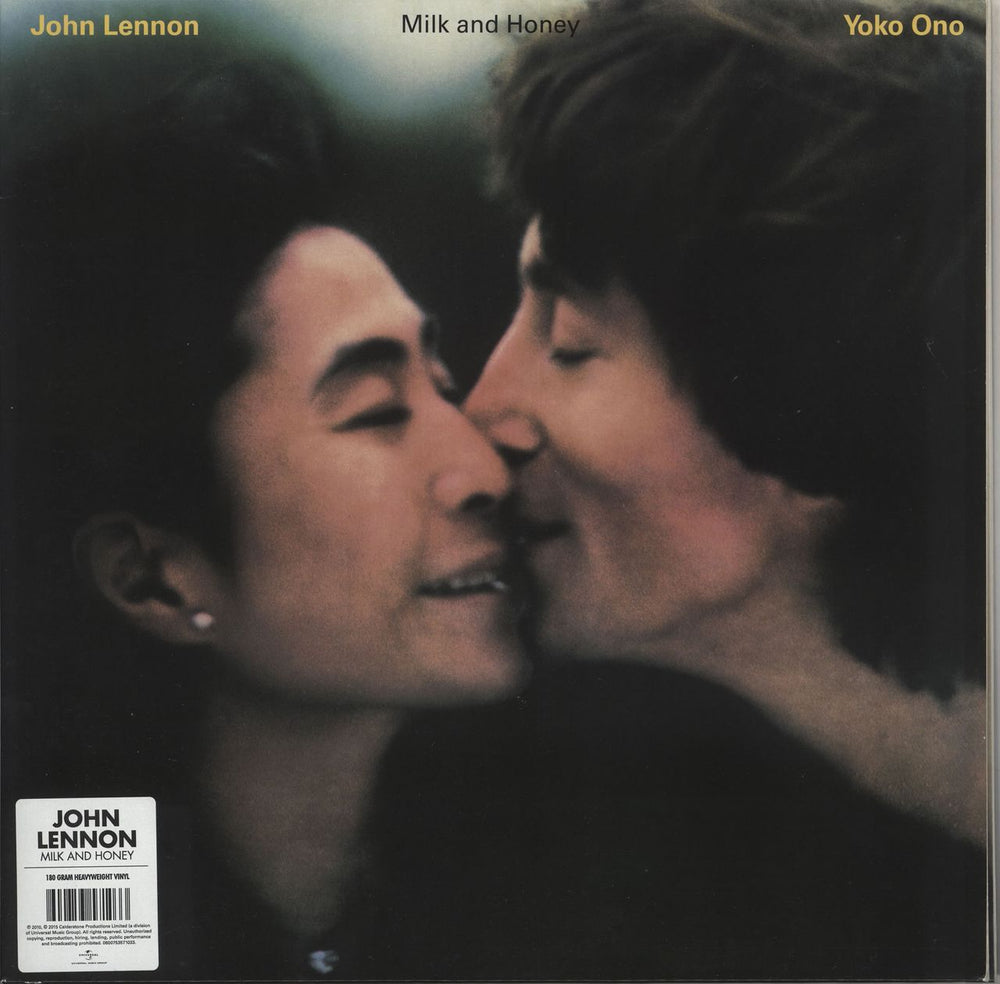 John Lennon Milk And Honey - 180 Gram UK vinyl LP album (LP record) 0600753571033