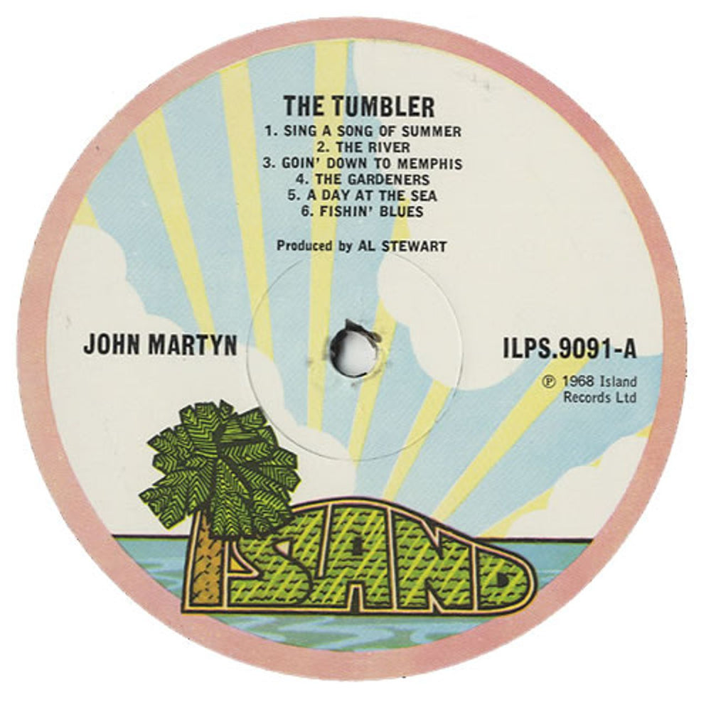 John Martyn The Tumbler - 2nd - EX UK vinyl LP album (LP record) JMYLPTH261102