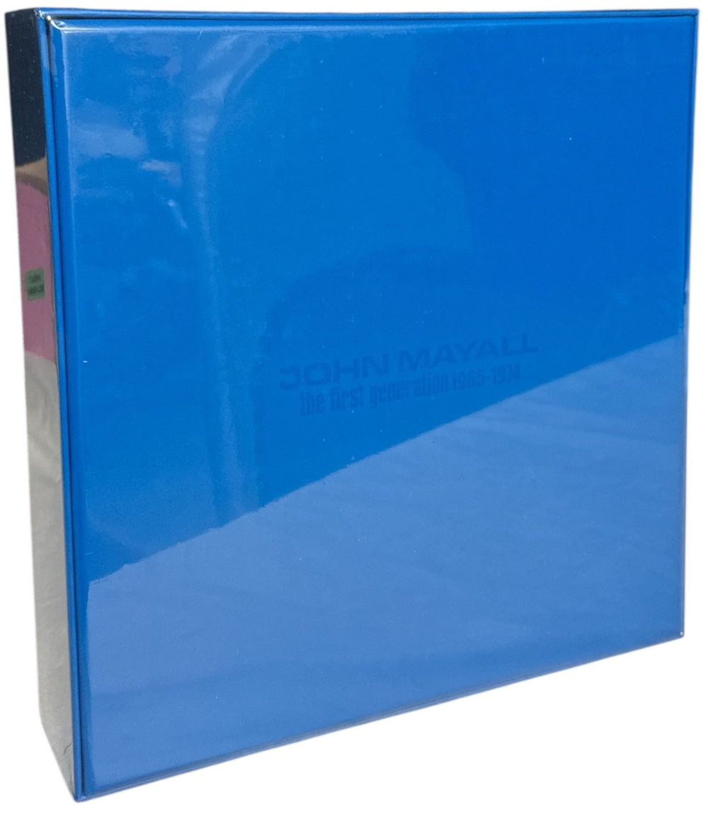 John Mayall The First Generation 1965-1974 - Autographed - Sealed UK CD Album Box Set 636551914055