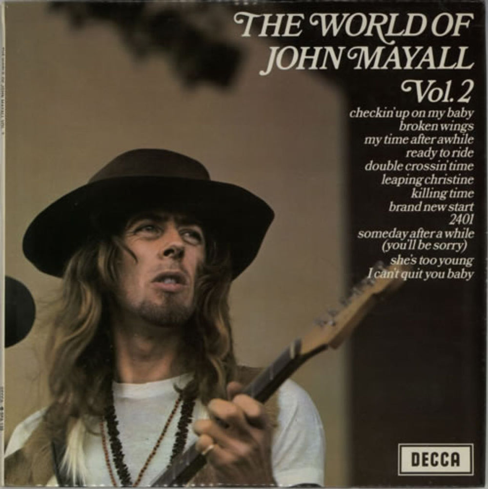 John Mayall The World Of John Mayall Vol. 1 & 2 UK 2-LP vinyl record set (Double LP Album) JOM2LTH587149