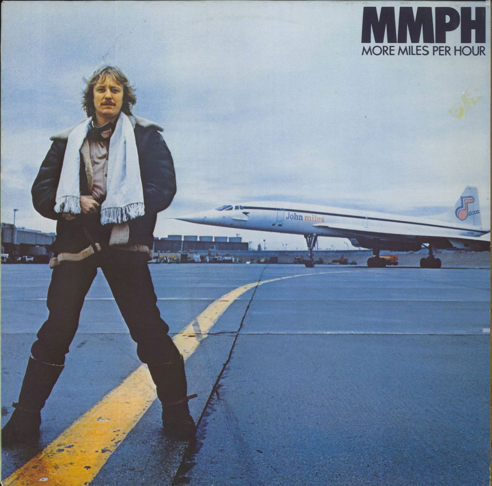 John Miles MMPH: More Miles Per Hour German vinyl LP album (LP record) 6.23760AO