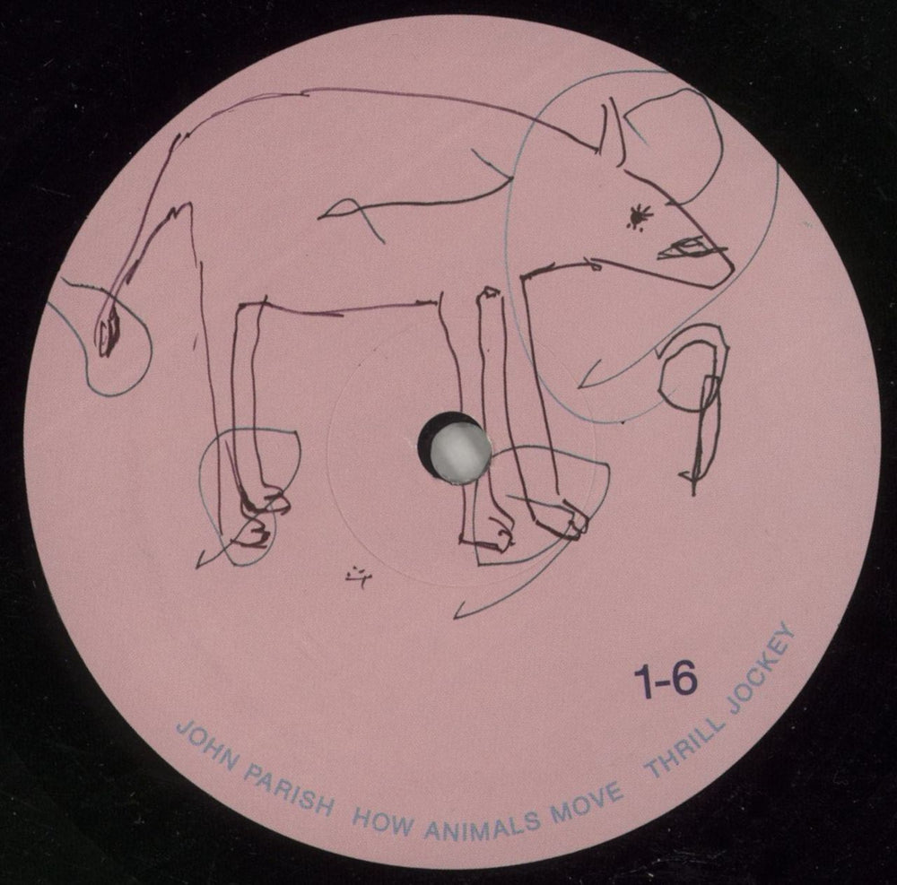 John Parish How Animals Move UK vinyl LP album (LP record) JHPLPHO869157