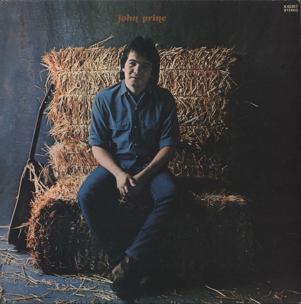 John Prine John Prine - 1st UK vinyl LP album (LP record) K40357