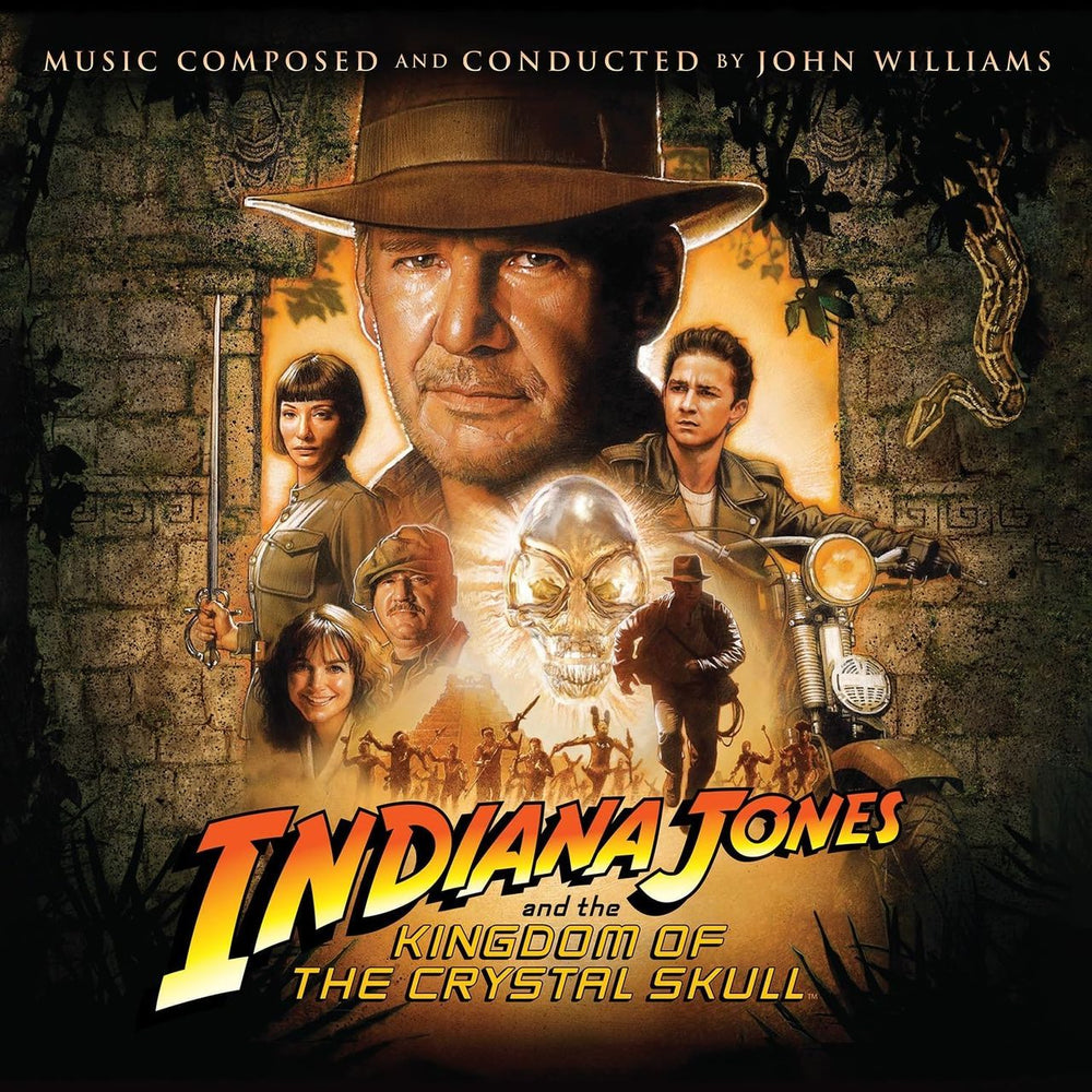 John Williams (Composer) Indiana Jones And The Kingdom Of The Crystal Skull - 180 Gram - Sealed UK 2-LP vinyl record set (Double LP Album) WIA2LIN839919