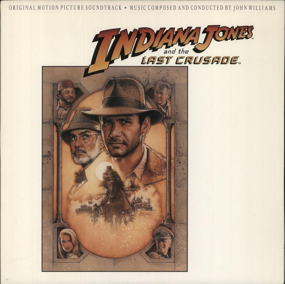 John Williams (Composer) Indiana Jones And The Last Crusade US vinyl LP album (LP record) 1-25883