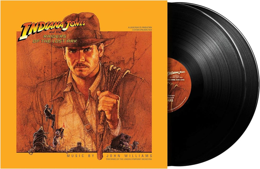 John Williams (Composer) Indiana Jones And The Raiders Of The Lost Ark - 180 Gram - Sealed UK 2-LP vinyl record set (Double LP Album) 050087550493