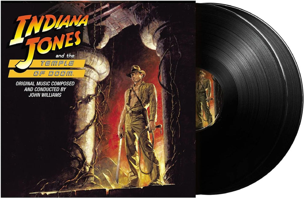 John Williams (Composer) Indiana Jones And The Temple Of Doom - 180 Gram - Sealed UK 2-LP vinyl record set (Double LP Album) 050087550431