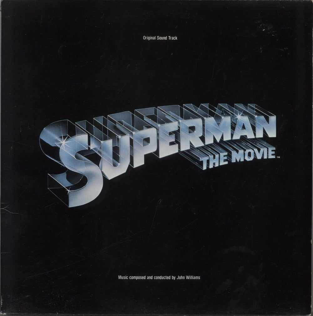 John Williams (Composer) Superman The Movie UK 2-LP vinyl record set (Double LP Album) K66084