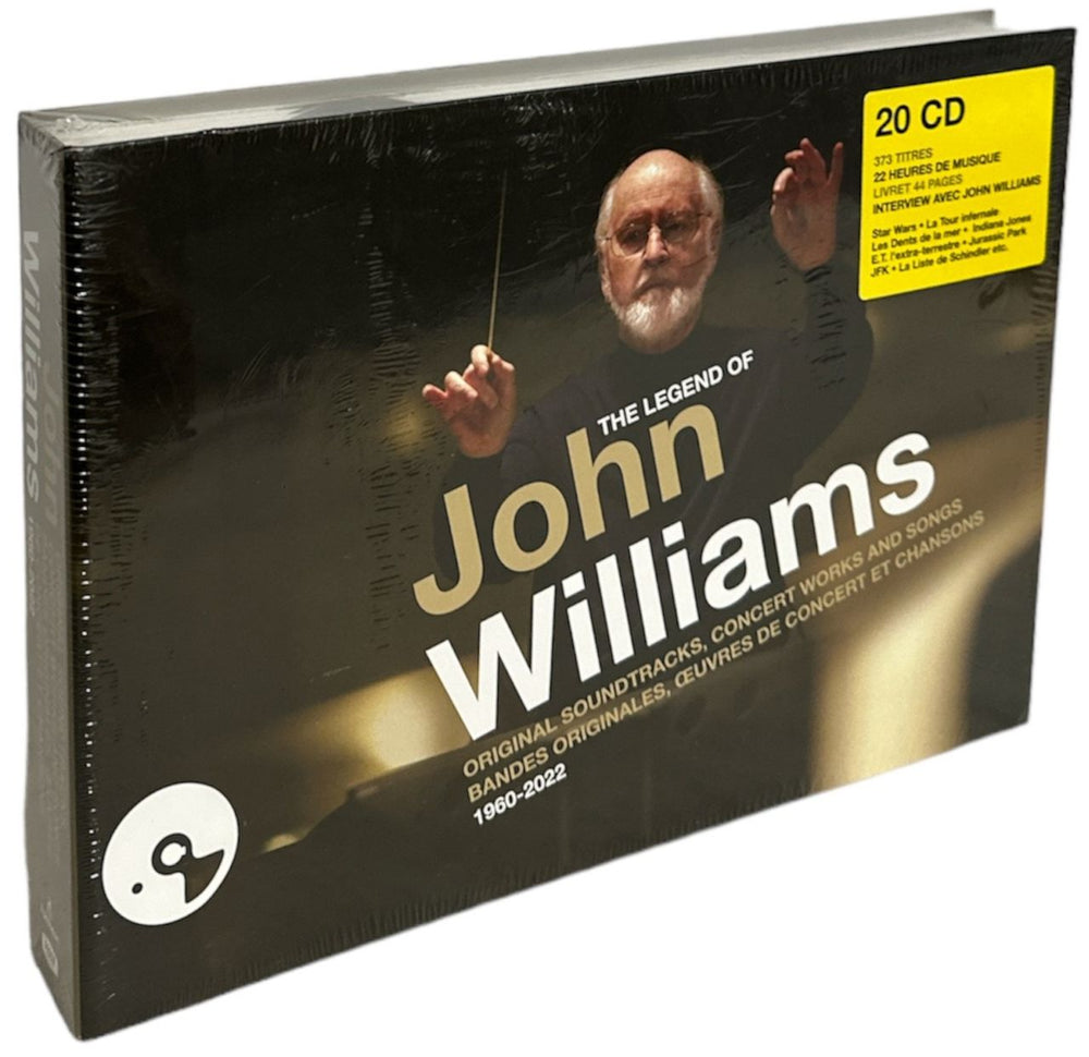 John Williams (Composer) The Legend of John Williams: Original Soundtracks, Concert Works And Sounds French CD Album Box Set 0-000