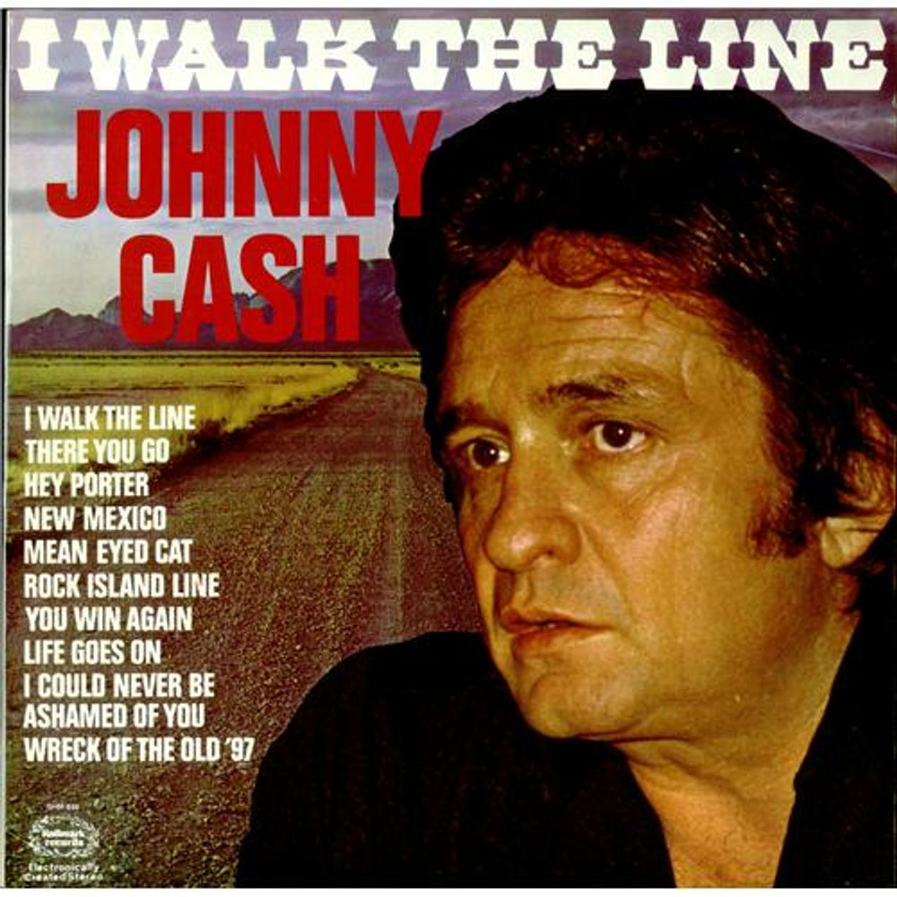 Johnny Cash I Walk The Line UK vinyl LP album (LP record) SHM849