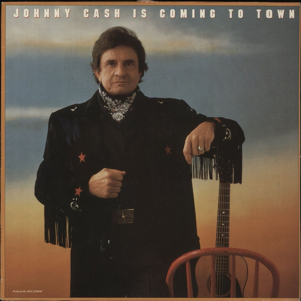 Johnny Cash Is Coming To Town Dutch vinyl LP album (LP record) 832031-1