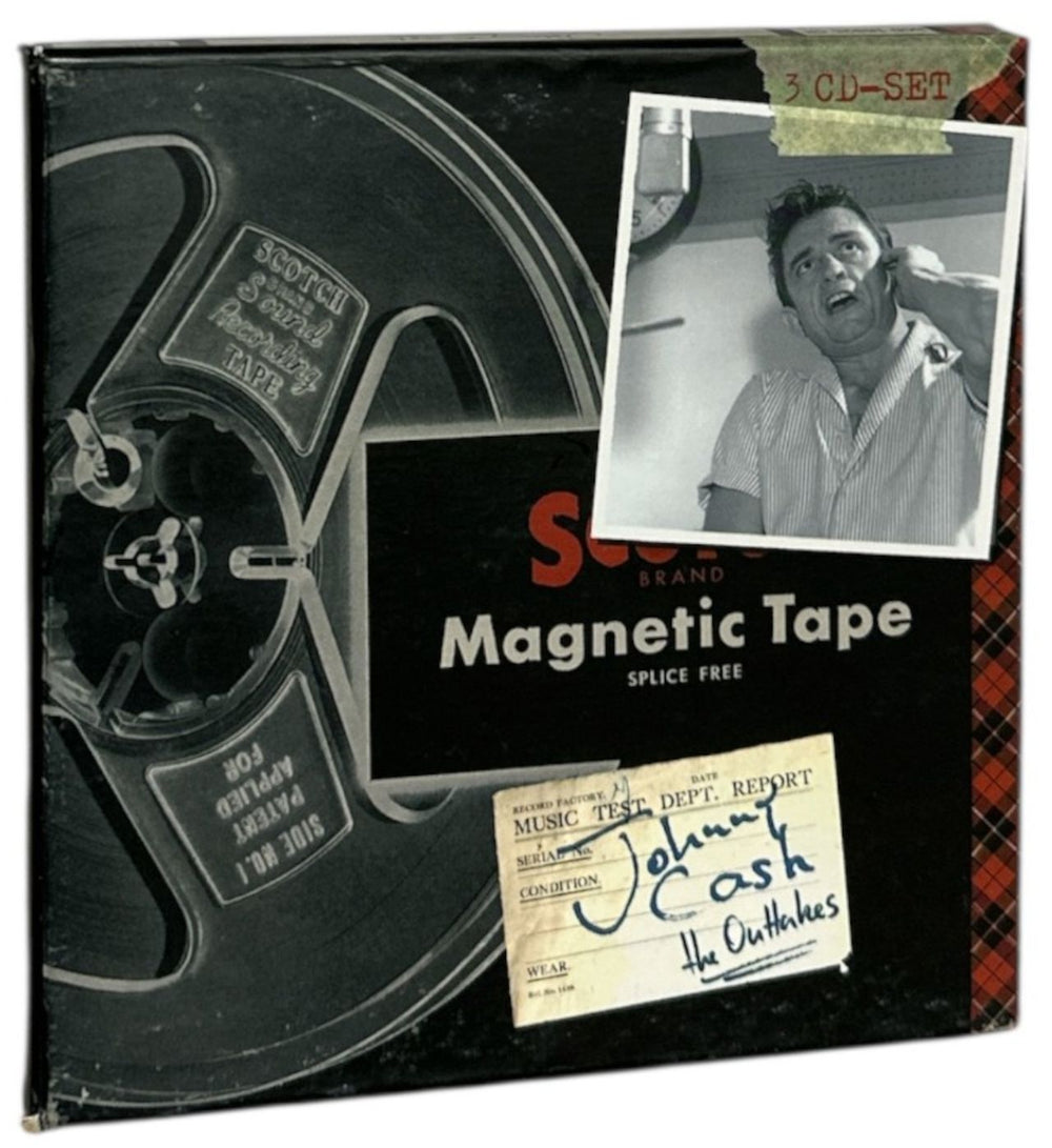 Johnny Cash The Outtakes German 3-CD album set (Triple CD) BCD16325CR