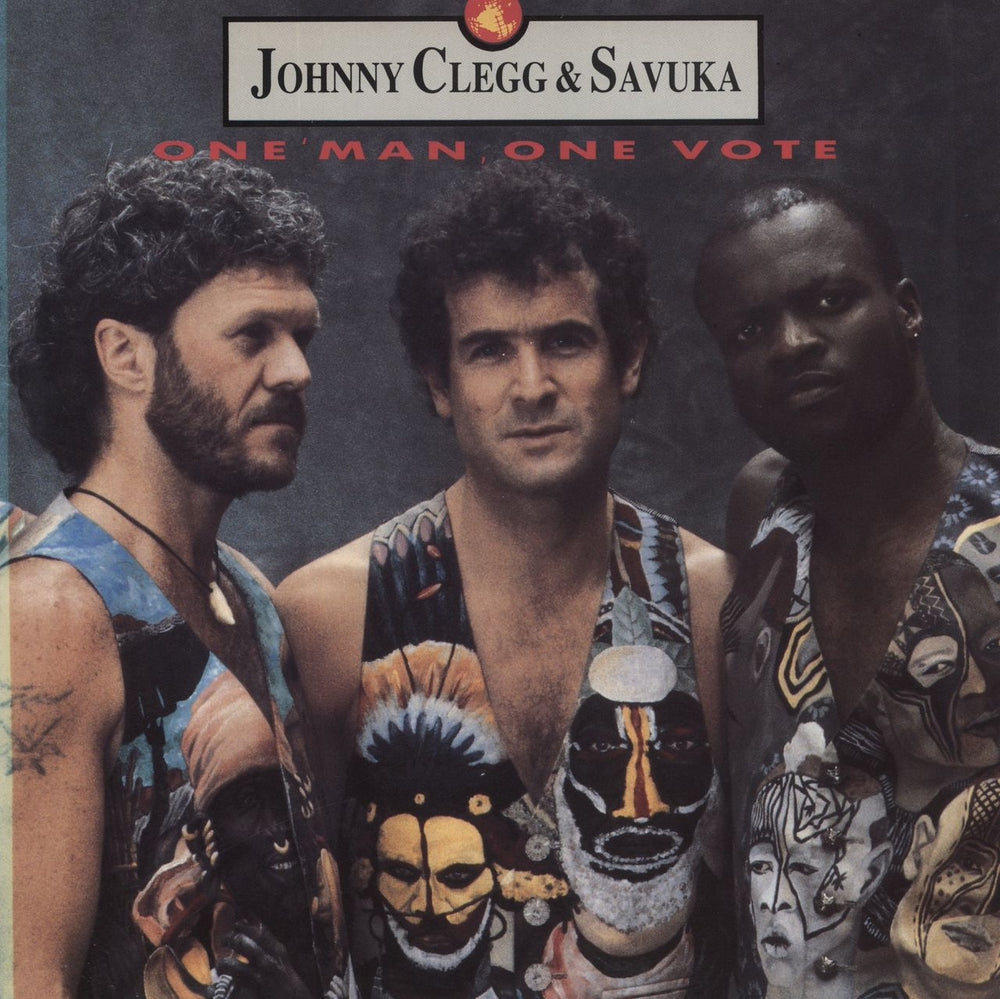 Johnny Clegg One' Man, One Vote UK 12" vinyl single (12 inch record / Maxi-single) 12EM136