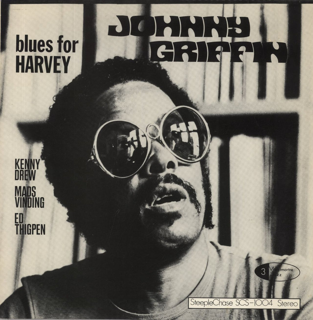 Johnny Griffin Blues For Harvey Danish vinyl LP album (LP record) RJ-7116