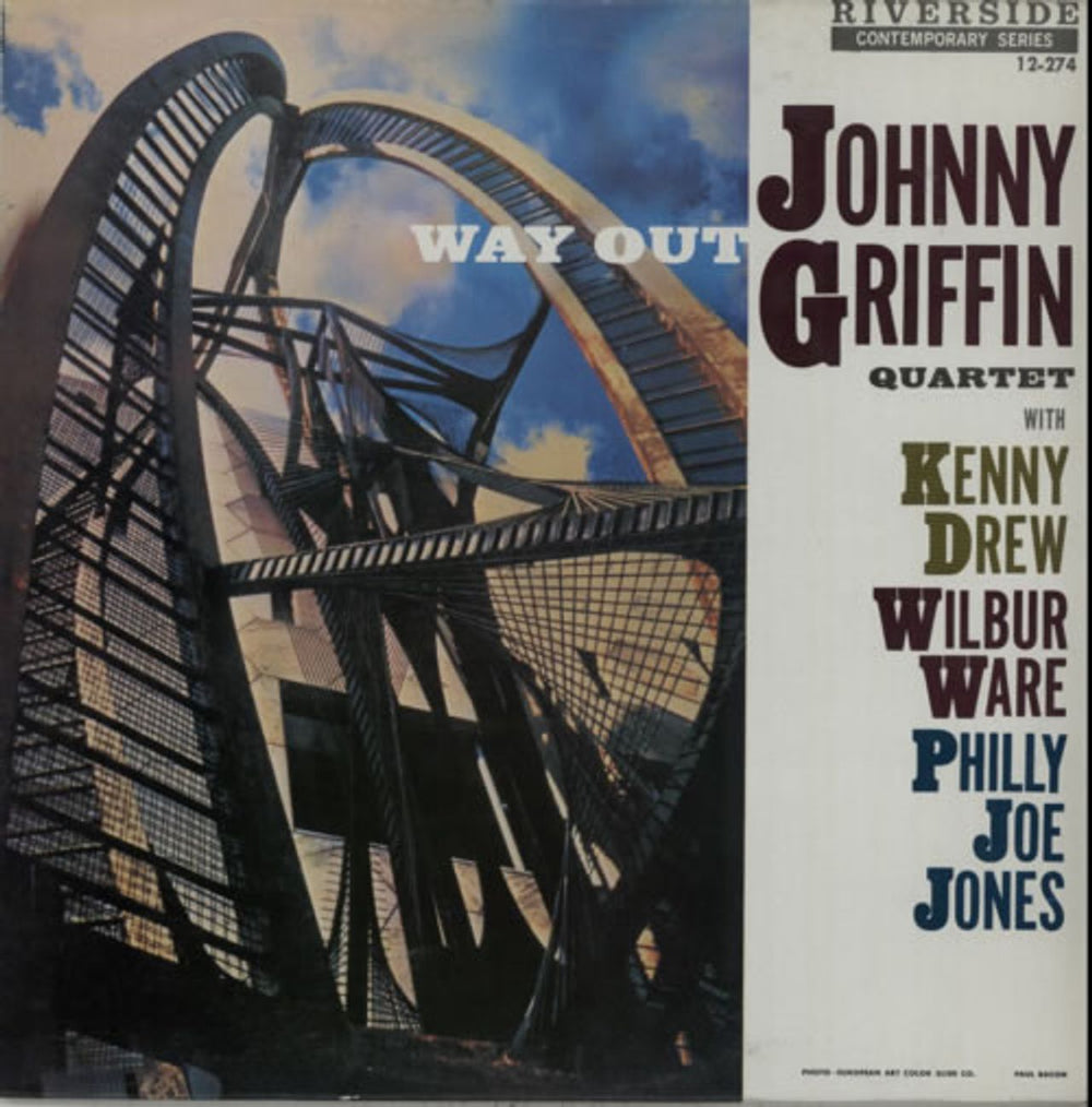 Johnny Griffin Way Out! French vinyl LP album (LP record) 68.935